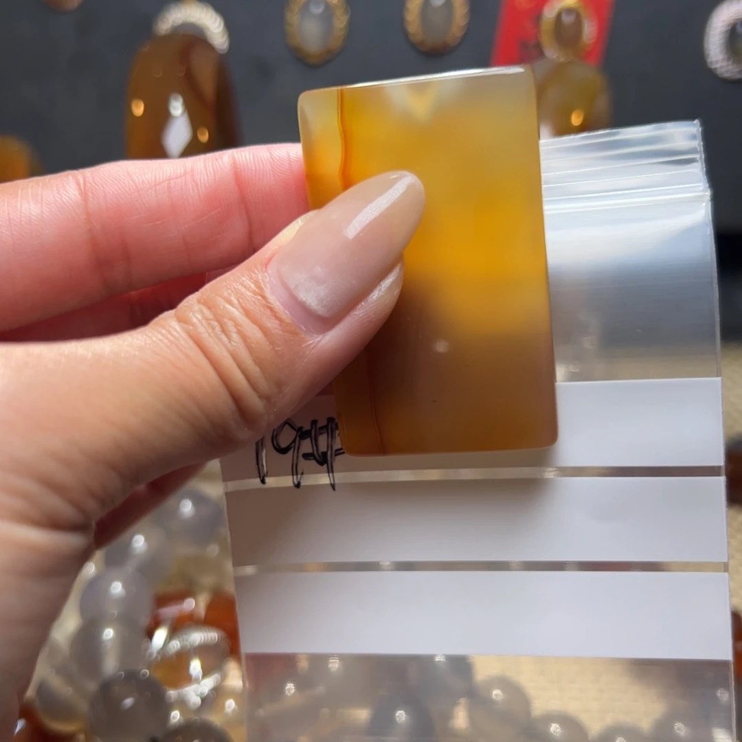 玛瑙/玉髓颈饰合金用****心19