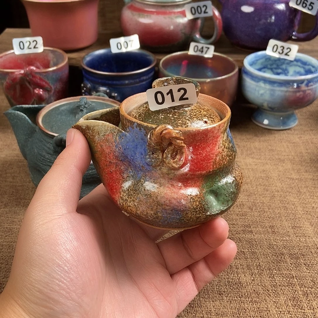 玐***辻瓷片钧瓷茶壶茶具