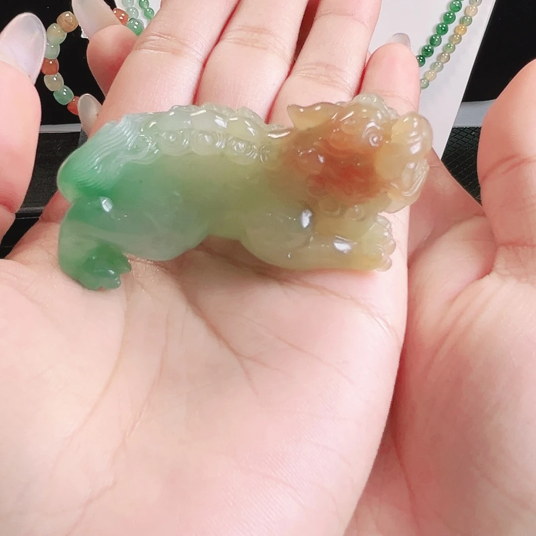 来***了石英质玉未镶嵌吊坠(不含链)