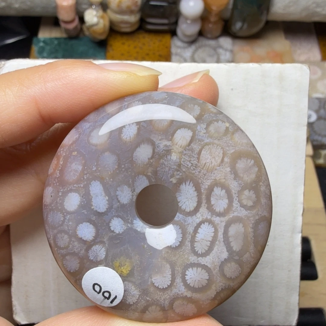 硅化玉未镶嵌粉冰果冻