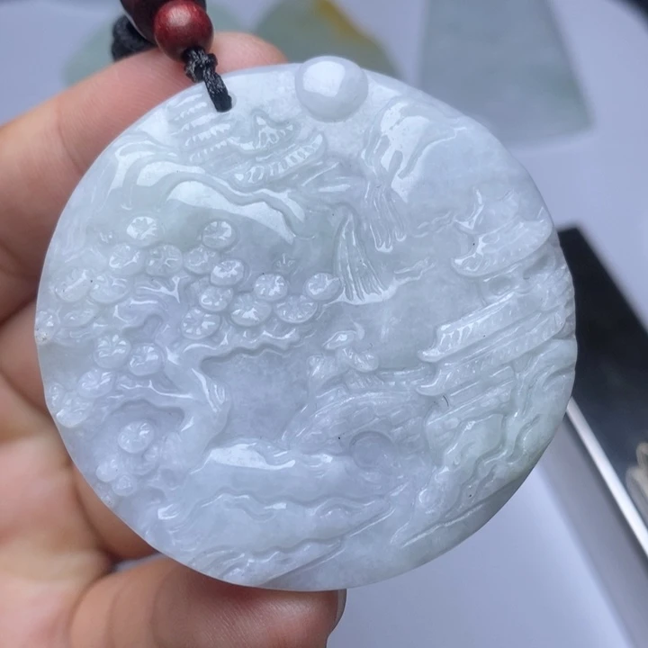 颈饰未镶嵌翡翠翡翠