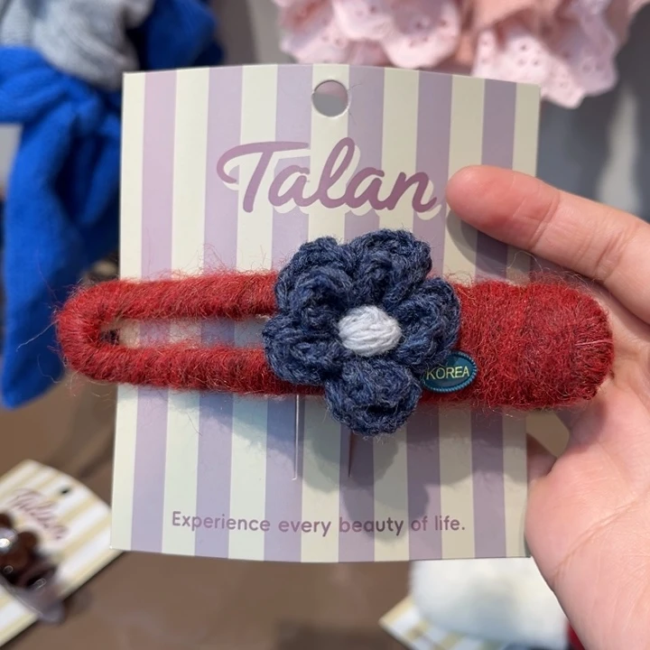 布艺铁合金红色花花