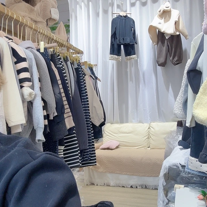 男童棉服外出服黑色