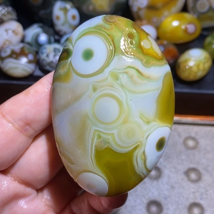 未镶嵌玛瑙/玉髓珠宝半成品203