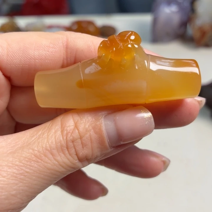 玛瑙/玉髓未镶嵌吊坠(不含链)