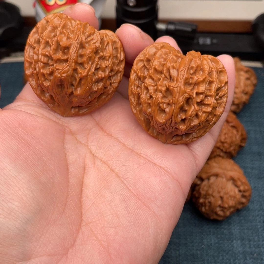 把件文玩核桃全品原桩桃心苹果园43