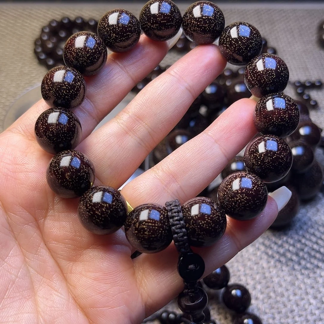 檀香紫檀（小叶紫檀）1.5 15颗爆星