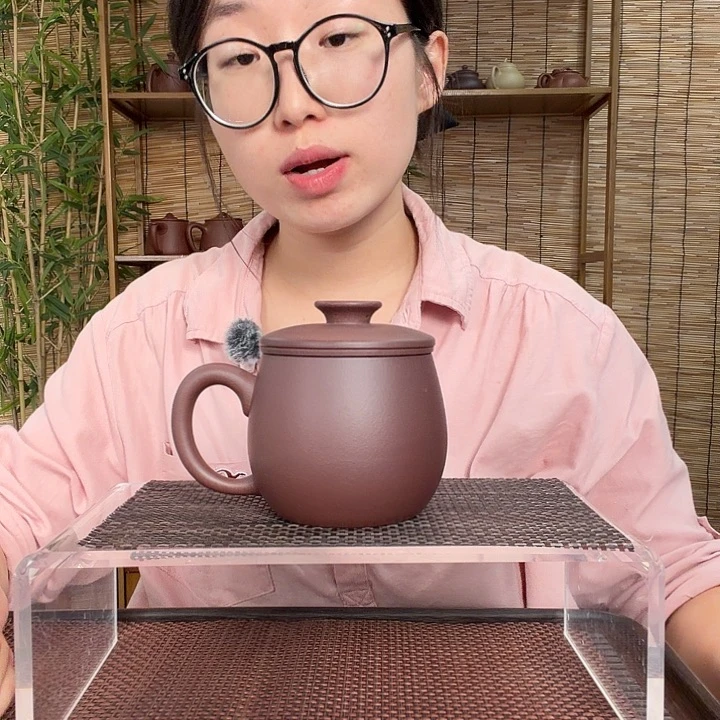 紫砂茶壶原矿湖父底槽清400CC左右没礼盒微瑕