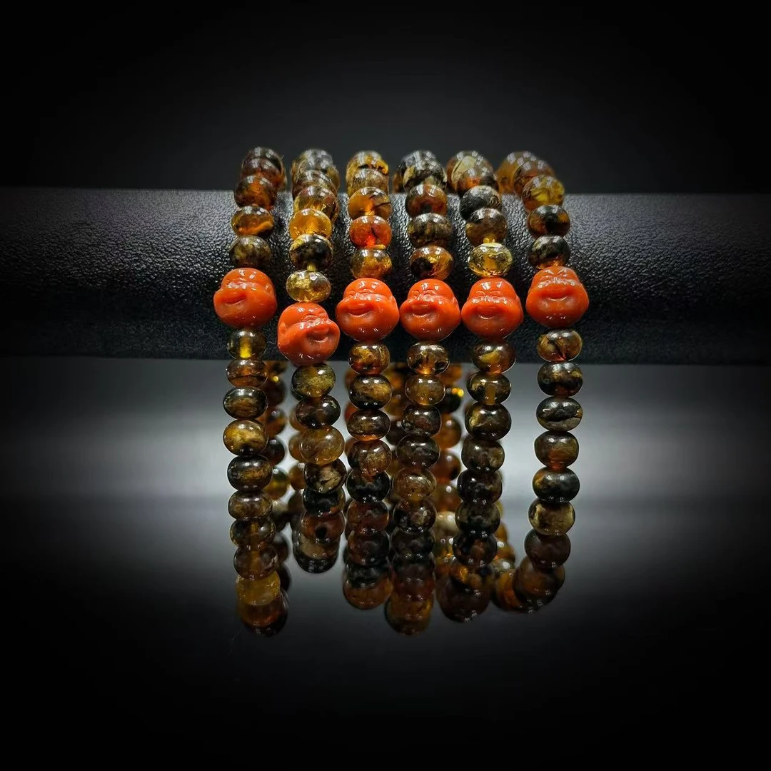 【缪老师严选】FS1357 抚顺干百花手链 多样性发其一