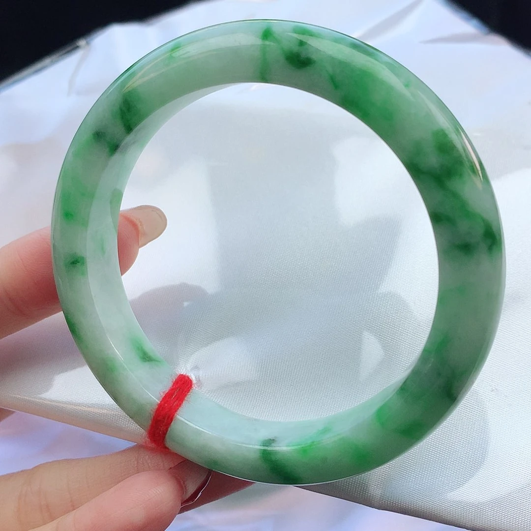 翡翠手镯未镶嵌57圈口882058