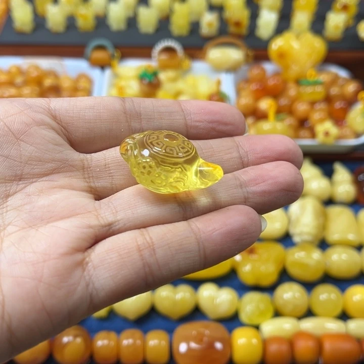 琥珀未镶嵌裸石卡29加把把壶