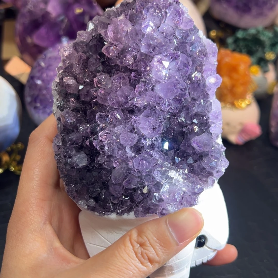 珠宝半成品紫晶未镶嵌29