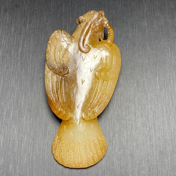 工艺品和田玉玉凤