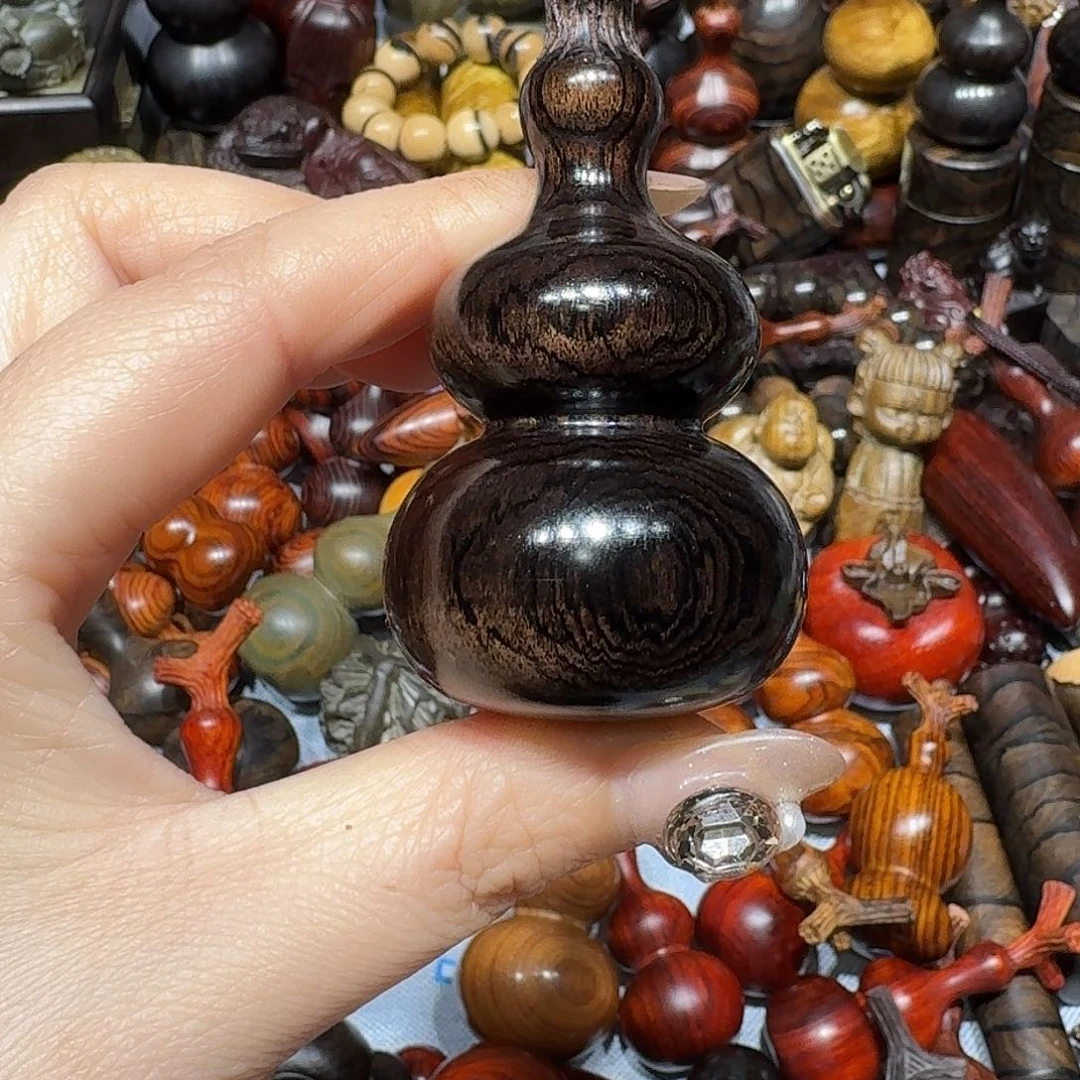 香榧木无**求紫光檀葫芦