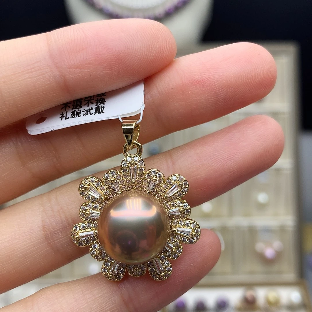 颈饰淡水珍珠合金