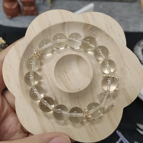 水晶手串未镶嵌云善手作精美配饰