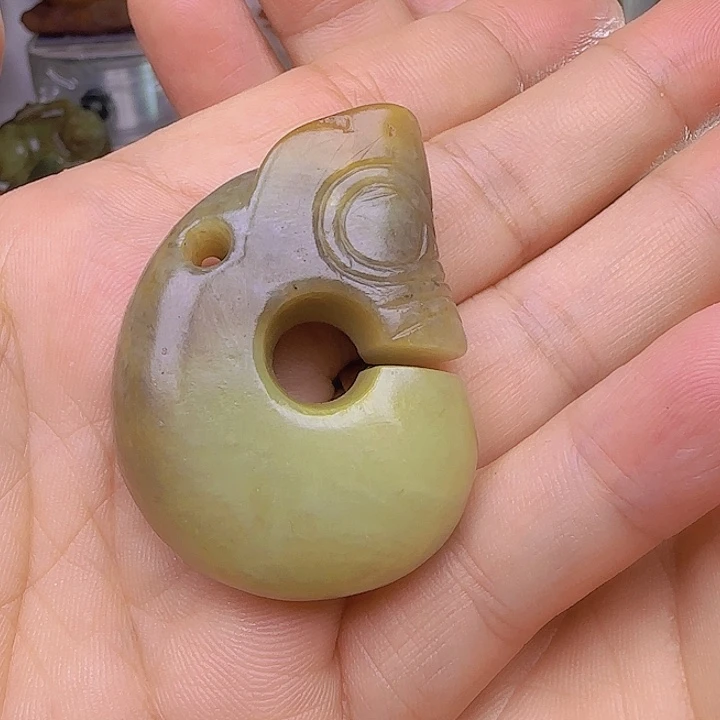和田玉未镶嵌吊坠(不含链)