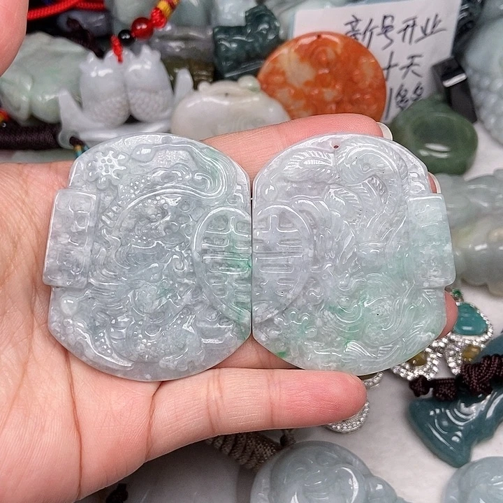 颈饰未镶嵌翡翠翡翠