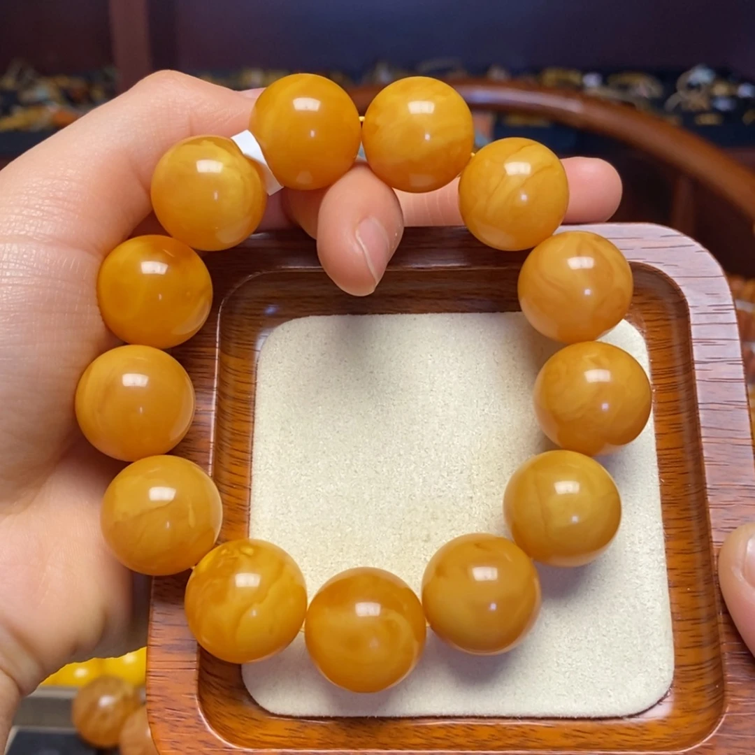 【闪购商品】蜜蜡手链未镶嵌手串