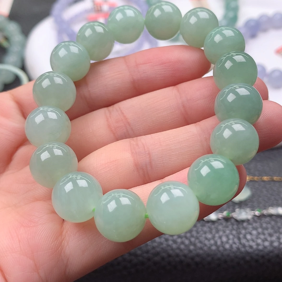 未镶嵌手串翡翠翡翠