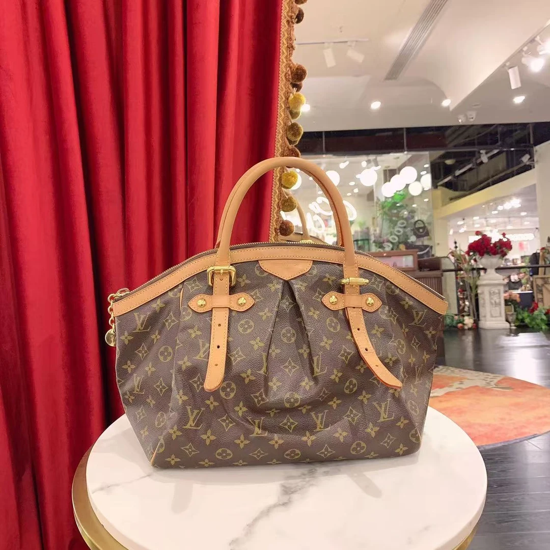 95新 LouisVuitton/路易威登 GGS饺子包大号老花单肩包 62091246