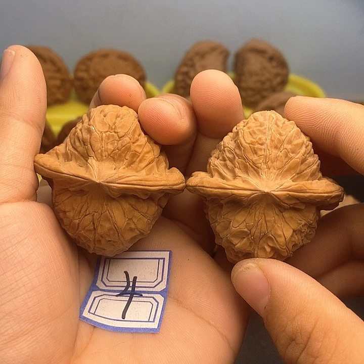 把件文玩核桃44南瓜墩