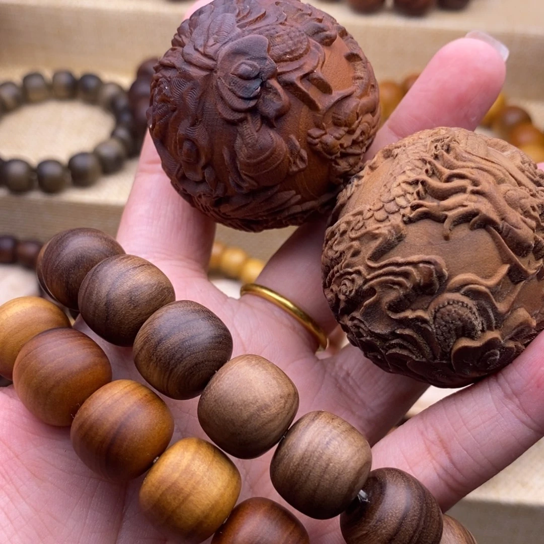 檀香木手串/手链任*1，供奉，2焦糖，3，奶香