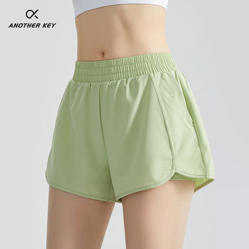 another key25年新款运动短裤宽松速干防走光带内衬跑步健身