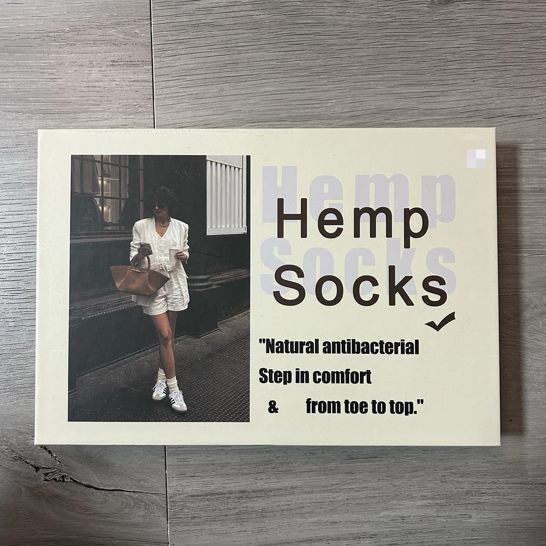 【男款】军工汉麻船袜（6双装）