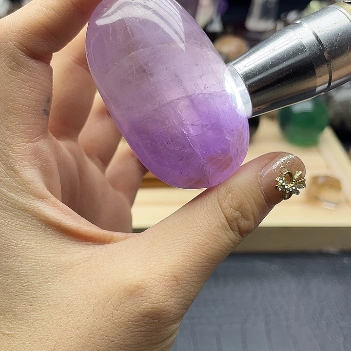 珠宝半成品水晶未镶嵌24水晶石