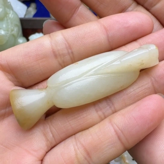 和田玉挂件未镶嵌#****$