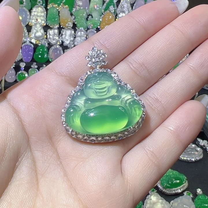 【闪购商品】玛瑙/玉髓颈饰银S925镶嵌A****ღ