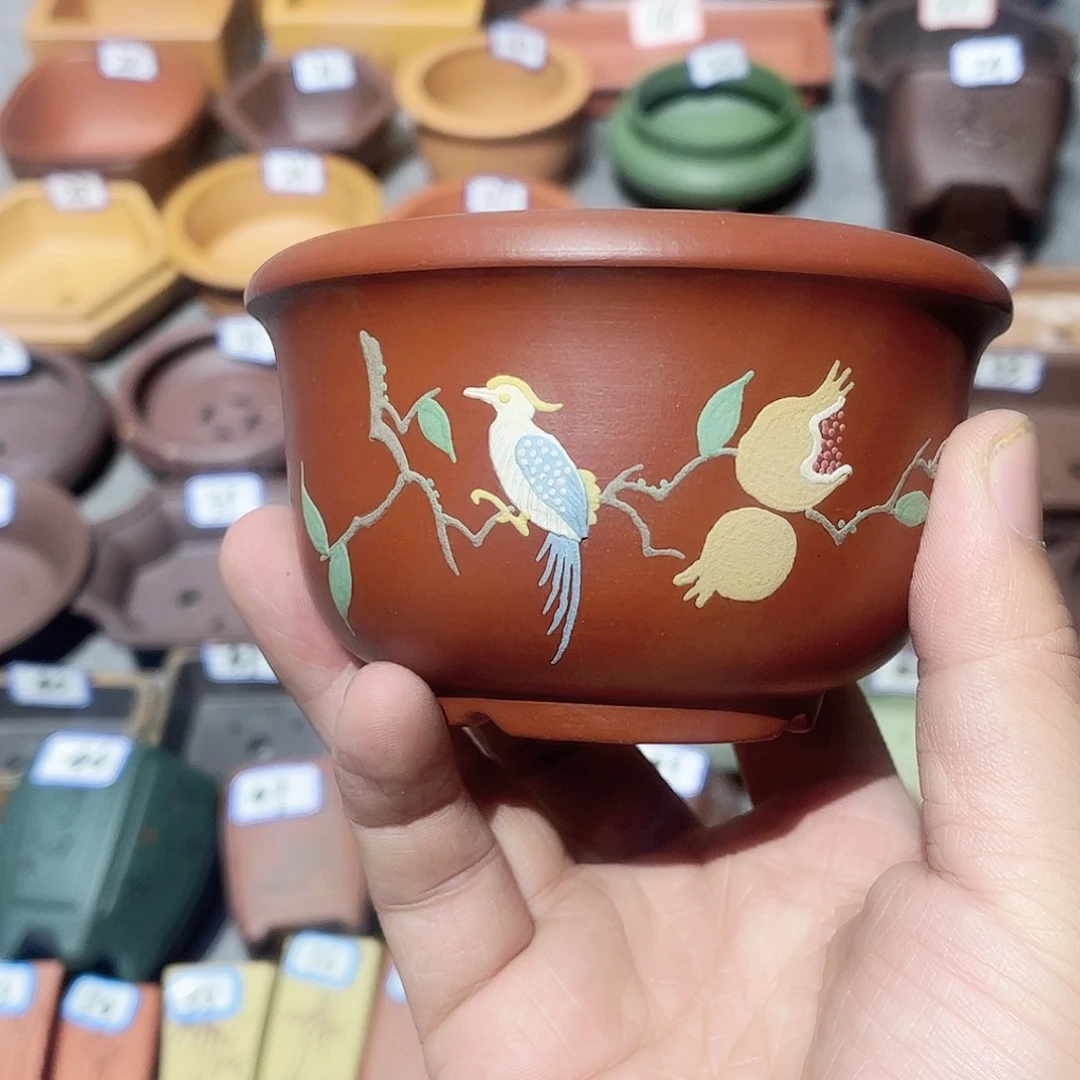 紫砂小盆8*5cmmmmm