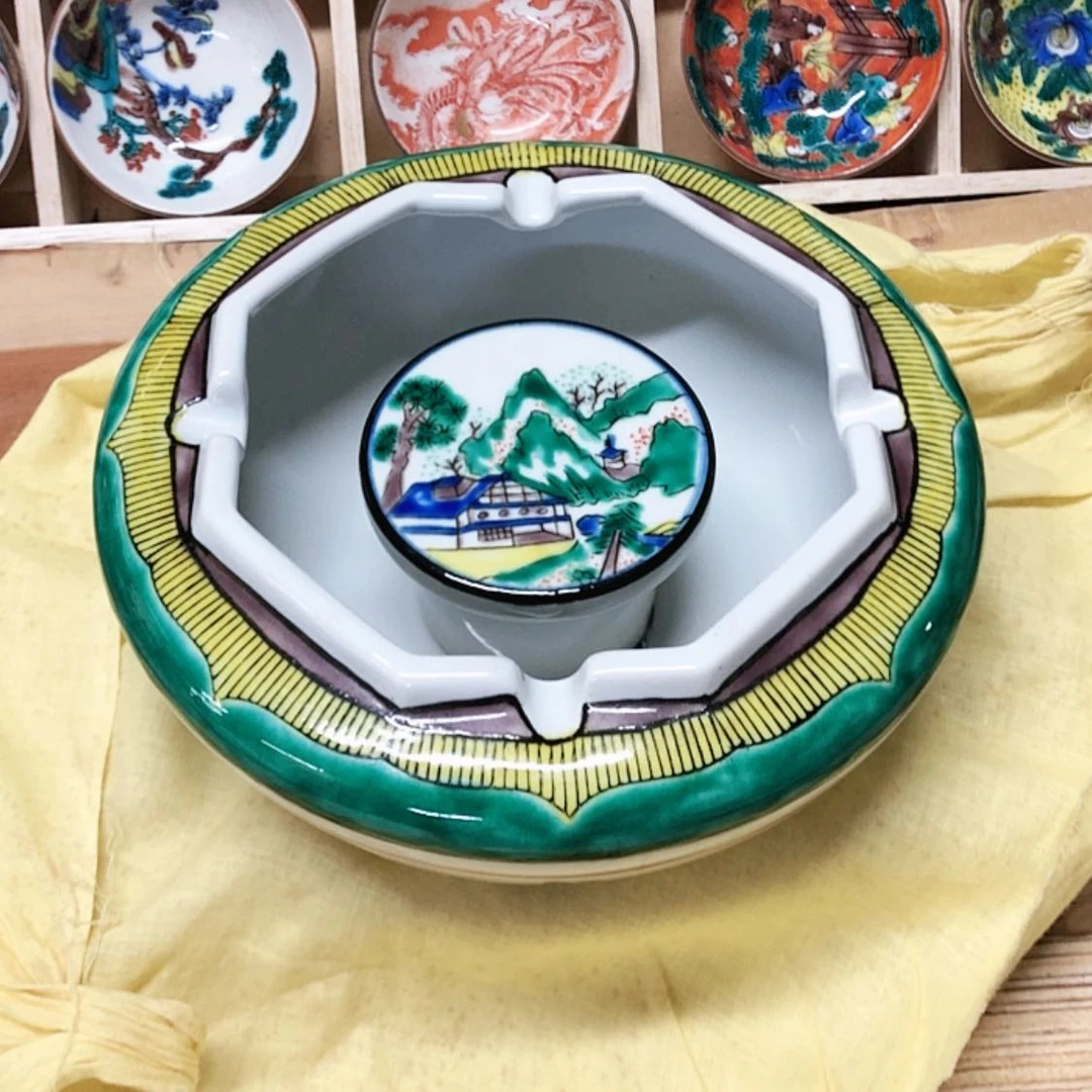 【闪购商品】碗九谷烧烟皿