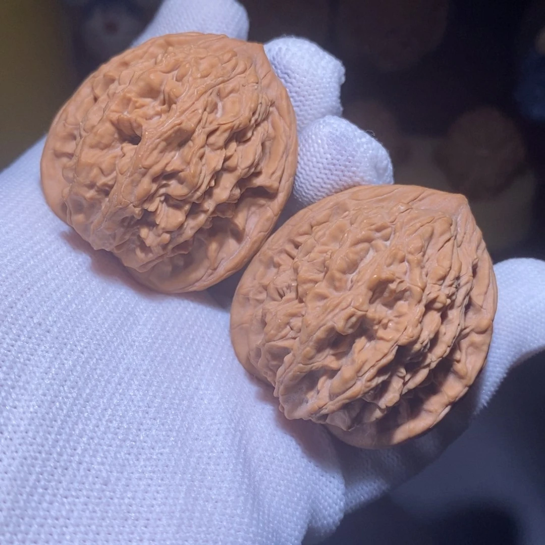 文玩核桃把件全品原桩麦虎41.5