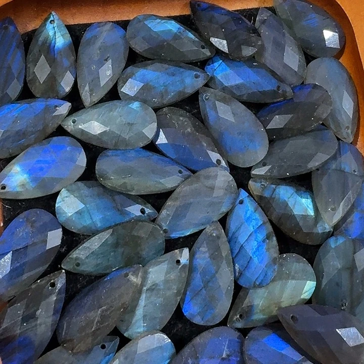 玛瑙/玉髓合金珠宝半成品一个精品蓝光吊坠