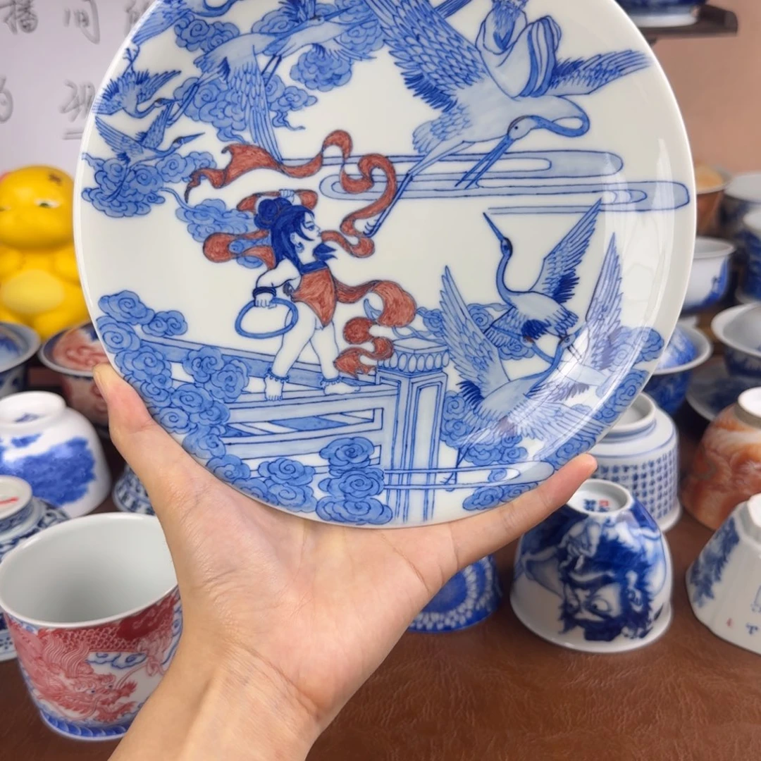 景德镇陶瓷手绘作品