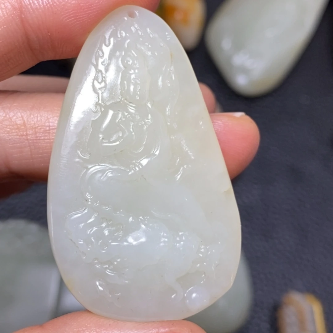 用***天和田玉未镶嵌套链