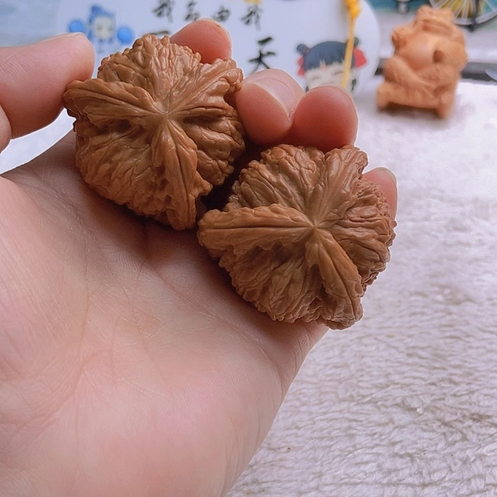 把件文玩核桃-****三棱