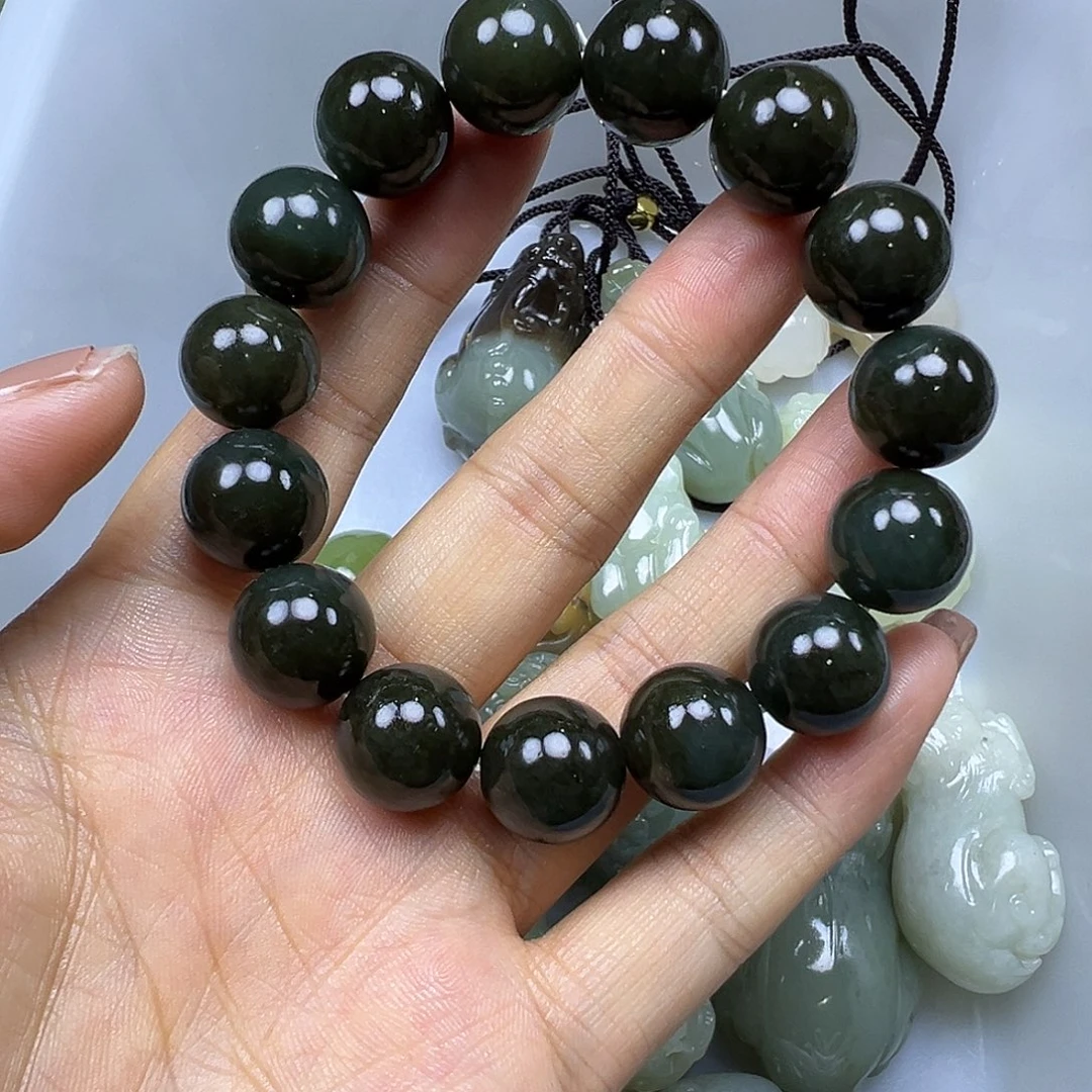 和田玉未镶嵌颈饰卡14下播福利