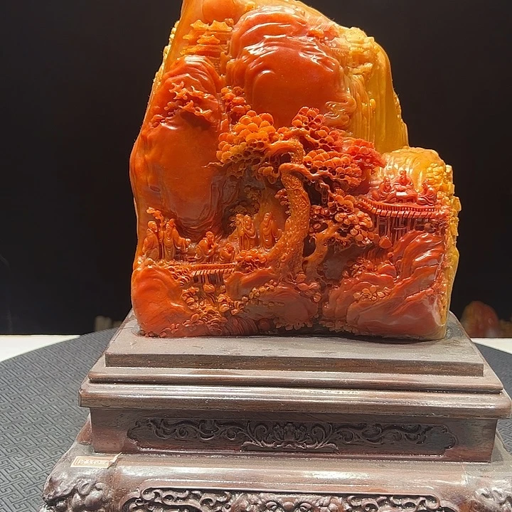 小***雪寿山石山水风光秀丽