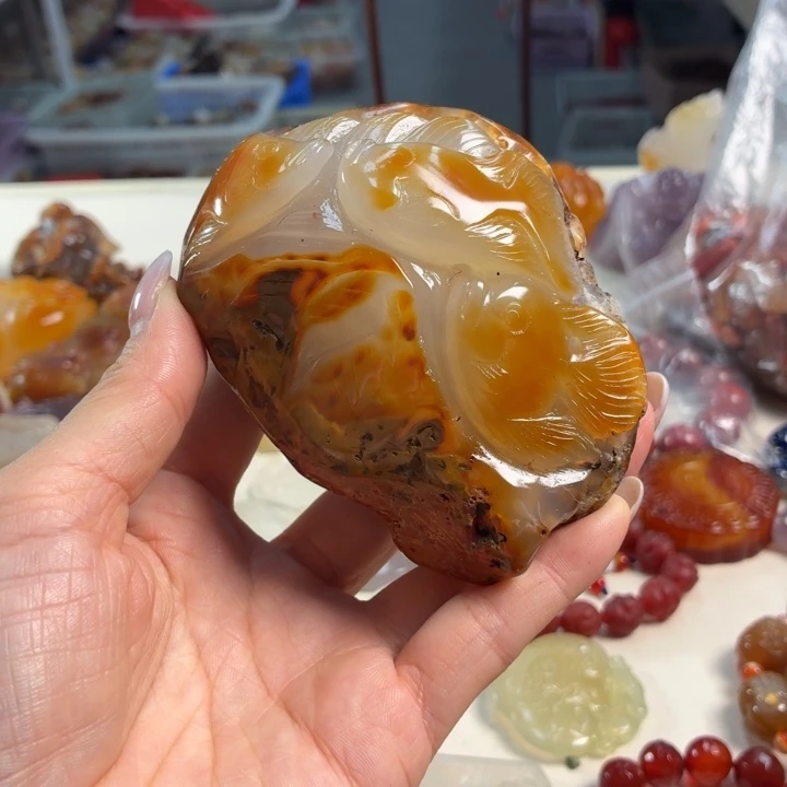 未镶嵌吊坠(不含链)玛瑙/玉髓