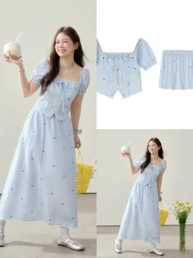 夏季显瘦大码女装90到230斤可穿，长短两款。气质时尚收腰蕾丝甜美