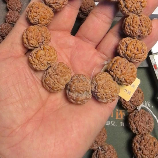 手串金刚菩提五星蜂王大金刚手串，22左右，原皮原色
