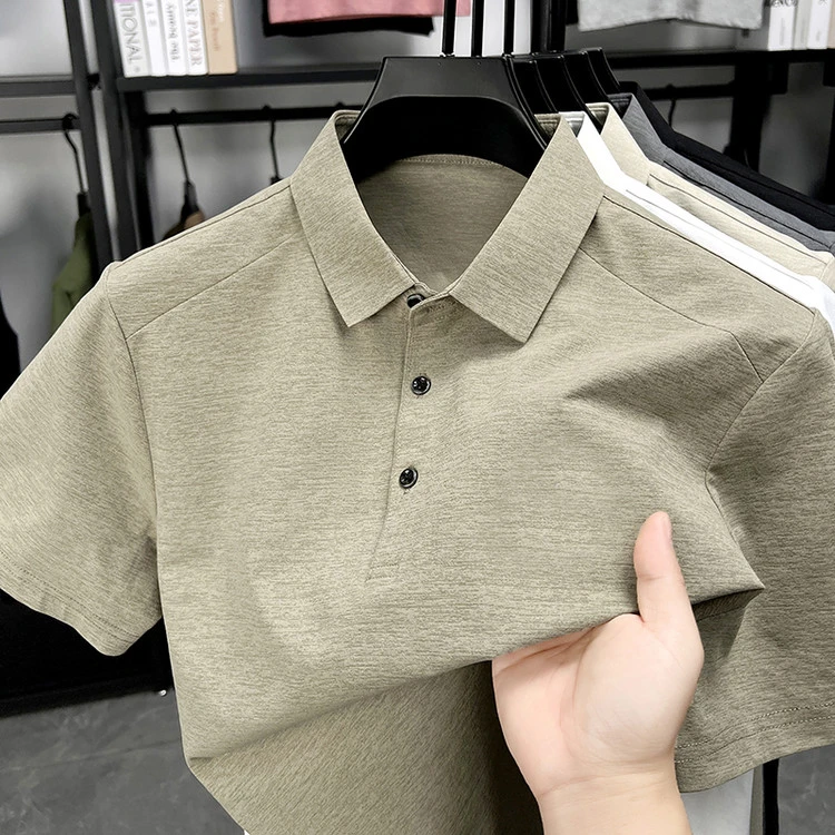 Polo衫男装潮流四季流行短袖
