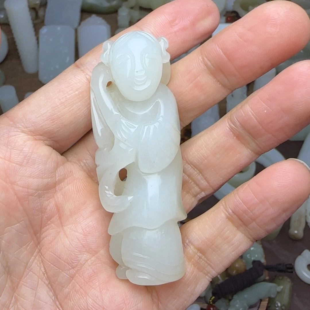 和田玉挂件未镶嵌