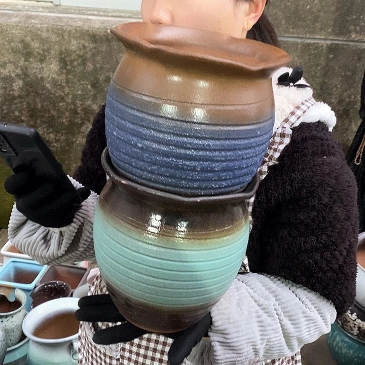 紫砂花盆正品口18高20