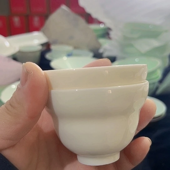 陶摆件景德镇瓷器精品杯