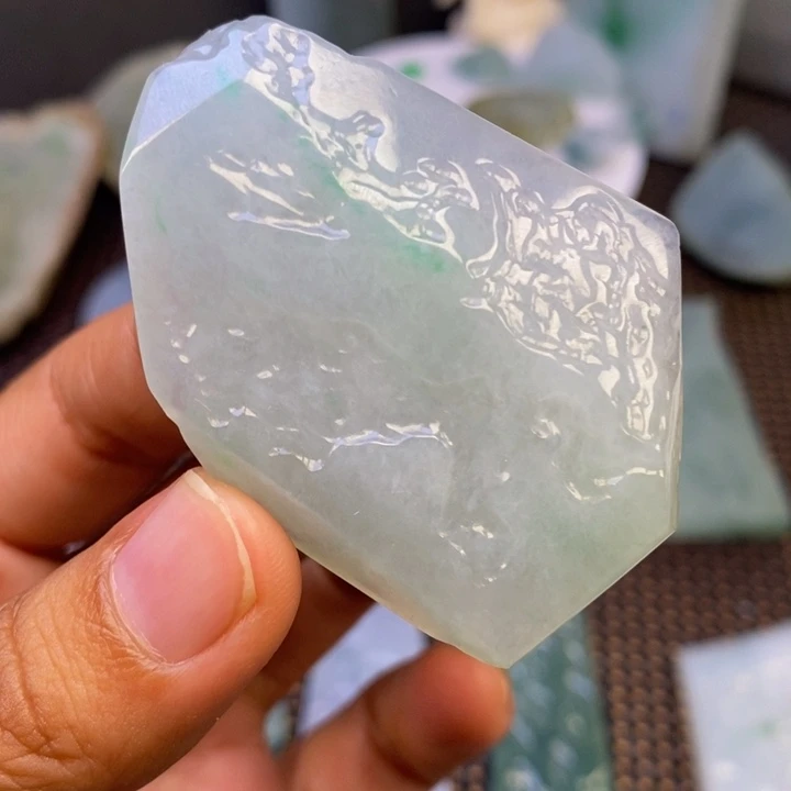 未镶嵌挂件翡翠翡翠