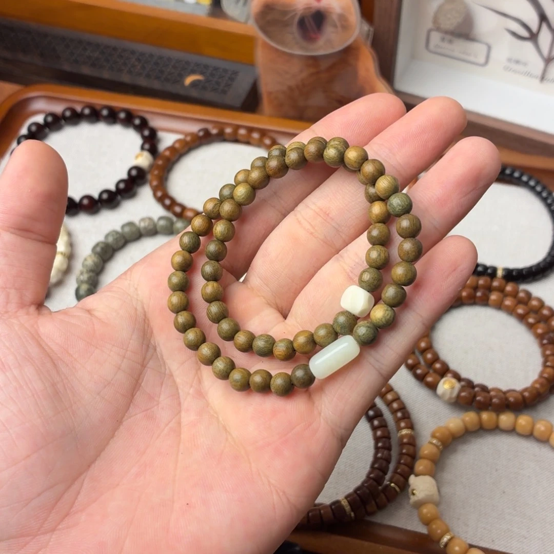 维腊木（绿檀）手串/手链